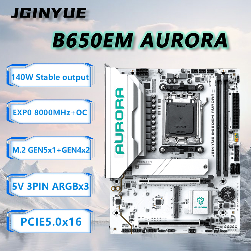 Ddr5 Rgb Ram - JGINYUE B650M AURORA nueva placa base