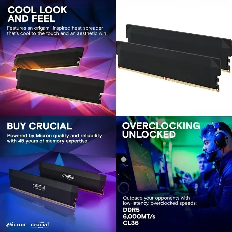 Kit de Memoria RAM para Juegos - Ddr5 Memory reseña y precio