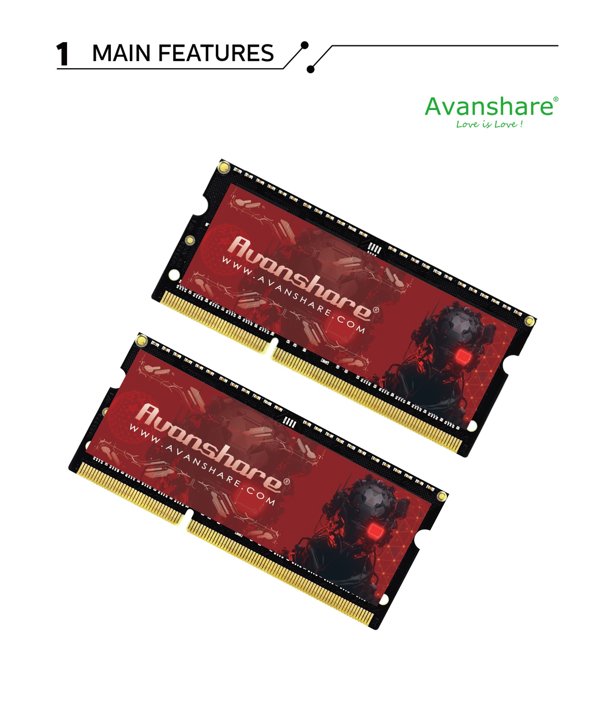 Memoria RAM Avanshare DDR5 DDR - Ddr5 8Gb reseña y precio