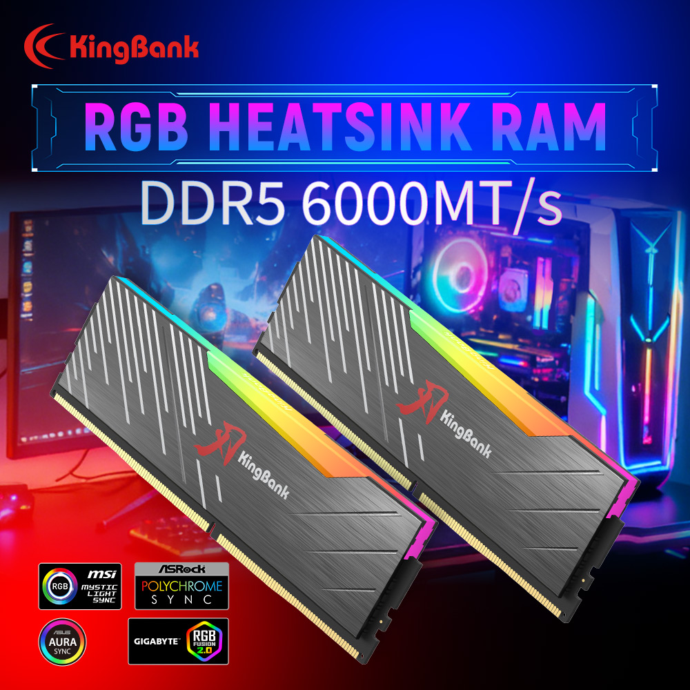 KingBank KRRB DDR5 RGB SoarBla - Ddr5 16Gb 6000Mhz reseña y precio