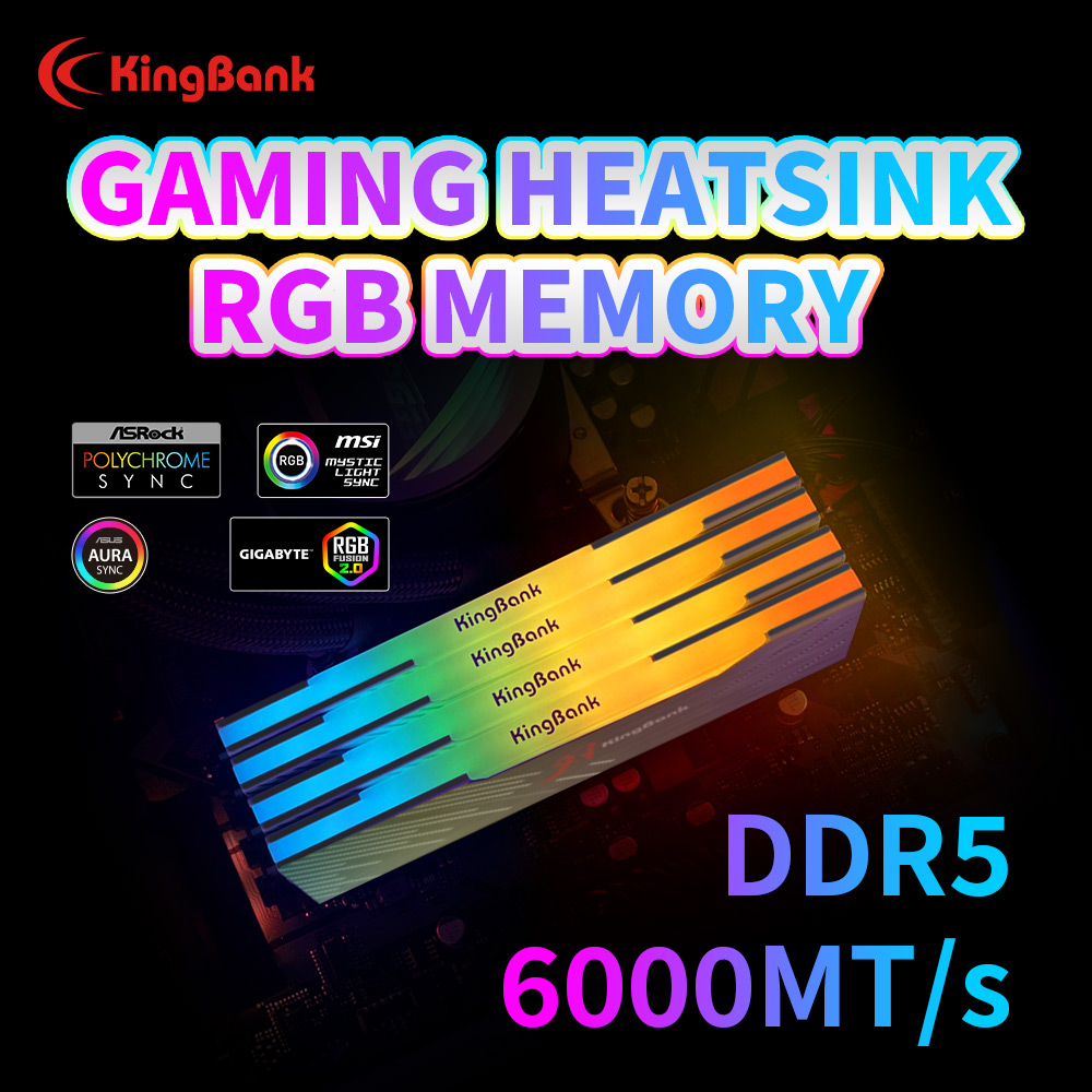 KingBank KRRB DDR5 RGB SoarBla - Ddr5 16Gb 6000Mhz reseña y precio