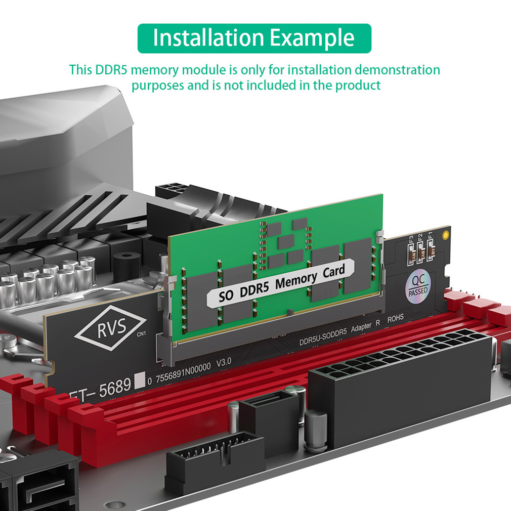Tarjeta Adaptadora de Memoria  - Ddr5 Laptop Ram reseña y precio