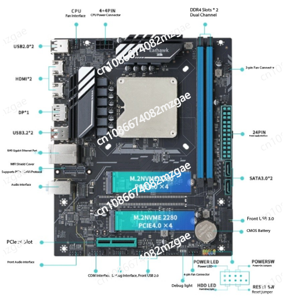 Placa base Q1HY de 13. a gener - Ddr5 Kit reseña y precio